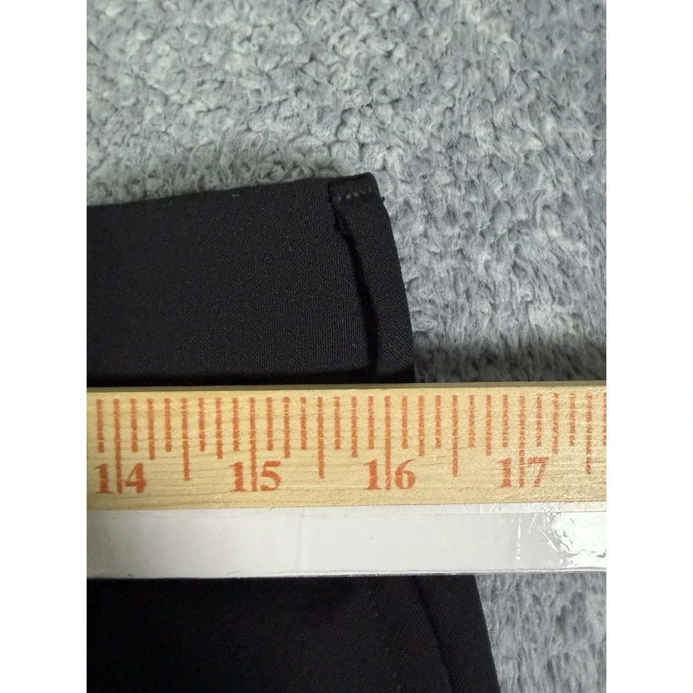 VTG Polo Ralph Lauren Pants Wool Pleated Cuffed Men 32x29 Black 80s Made In USA